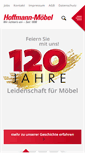 Mobile Screenshot of hoffmann-moebel.de